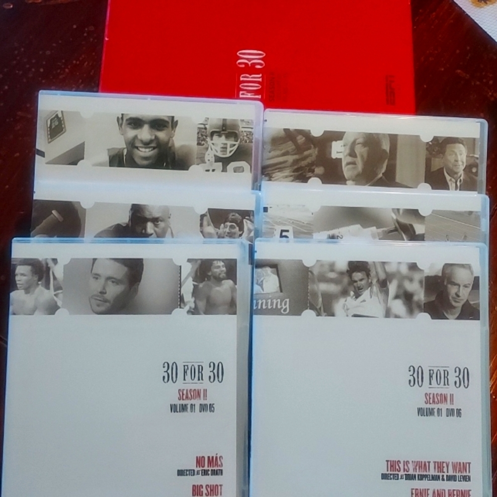 30 for 30 Season 2 volume 1 box DVD set